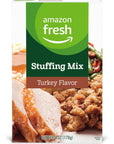 Amazon Fresh Stuffing Mix Turkey Flavor 6 Oz