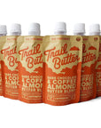 Trail Butter, Big Squeeze 6-Pack Almond Butter Blend (4.5oz/each), Dark Chocolate & Coffee Blend