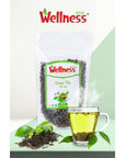 Wellness Loose Leaf Green Tea 740 oz 210g with Whole Flowers  Delightful Floral Aroma  Flavor AntioxidantRich Herbal Beverage for Wellness Relaxation  Enjoyment