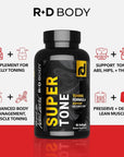 R+D Body Super Tone - Extreme CLA Supplement  -  90 Softgels