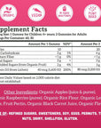 Llama Naturals Real Fruit Vitamin D3 Gummies Kids & Adults; No Added Sugar Cane, Organic, Vegan, Healthy Bones, Immunity, Mood, for Women, Men, Children; 200% DV Each; 60 ct (30-60 Days) (Raspberry)