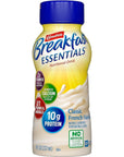 Carnation Breakfast Essentials Complete Nutritional Drink Vanilla 8 oz Bottle 24 Ct