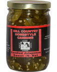 Texas Hill Country Candied Jalapeno Peppers 12 oz