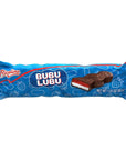 RICOLINO Bubulubu Chocolate Strawberry Marshmallow Bar Box with 24 count