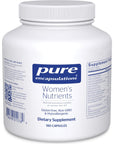 Pure Encapsulations Women's Nutrients - Multivitamin for Women Over 40 to Support Urinary Tract Health, Breast Cell Health & Eye Integrity* - with Vitamin C, Vitamin E & Vitamin A - 180 Capsules