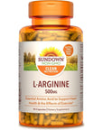 Sundown L-Arginine Capsules - 500mg