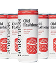 SPIRITLESS Old Fashioned  NonAlcoholic PourOver Cans 5 Pack  Ready to Drink or Mocktail  Cocktail Mixer  NonGMO  Vegan  45 Calories  845 Fl Oz Cans