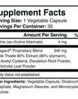 Hepagard - Natural Liver Support Supplement Capsule with N-Acetyl Cysteine (NAC) - Non-GMO, Gluten-Free