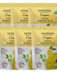 Khazana Authentic Lemon Ready To Heat Basmati Rice Pack of 6 88oz  NonGMO Vegan Gluten Free  Kosher  Aromatic  Flavorful Organic Grain From India  Microwavable Instant Rice in 90 Seconds