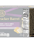 Macaroni and Cheese by Cracker Barrel in 3 Variety Packs  Sharp Cheddar Cheddar Havarti and Sharp White Cheddar Flavor An Instant Mac and Cheese Dinner Meal for the Whole Family Pantry Staples in 14 Oz Box Each