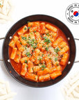 Apexy Korean Rice Cake Tteokbokkik Rice Cake Chewy Tteok Authentic Korean Street Food Snack Perfect with Cheese and Ramen Noodles No MSG No Corn Syrup Vegan and Gluten Free NonGMO 2116 oz