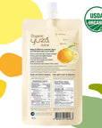 USDA Organic Yuzu Citron Juice  24 Pouches  Ready to Drink ONTHEGO Vegan Kids Juice Yuzu Beverage Rich in Vitamin C Korean Honey Citron Tea by Yuza