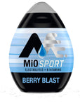 MiO Sport Berry Blast Liquid Water Enhancer Drink Mix 162 fl oz Bottles Pack of 12