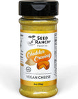 Seed Ranch - Cheddar Craving - Cheddar Cheese Powder Seasoning with Nutritional Yeast - Organic, Vegan, Nut Free, Dairy Free, Gluten Free, Whole 30, Low Carb, Paleo, Keto