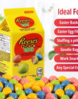 Pieces Peanut Butter Pastel Eggs ReesesCandy Bulk Peanut Butter Easter Eggs 35Ounce Pack of 15