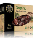 King Solomon 100 Organic Premium Medjoul Medjool Dates 22lbs