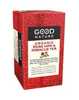 Good Nature Organic Rose Hips  Hibiscus Tea 176 Ounce