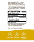 Nature's Way Vitamin B-6 Supplement, Cellular Energy Support*, 50mg per Serving, 100 Capsules