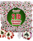 Christmas Peppermint Nougats (2 pounds)