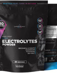 Livingood Daily Electrolyte Powder, Berry Frost - Sugar-Free Electrolytes Powder