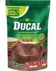 Ducal Refried Red Beans Pouch  Instant Vegetarian Refried Red Beans NonGMO And GlutenFree  Excellent Source in Protein And Iron Cholesterol Free 141 Ounce Pack of 18