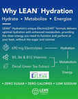 LEAN Hydration Daily Electrolyte Packets Drink Mix - 16 ct