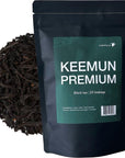 Keemun Premium Tea by Tea Formula  20 Organic Pyramid Teabags  Organic Black Tea  Creamy Floral Malty  High Caffeine