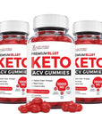 Justified Laboratories (3 Pack) Premium Blast Keto ACV Gummies 1000MG - 180 Gummys