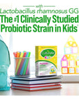 Culturelle Kids Probiotic + Fiber Packets (Ages 3+) - 24 Count - Digestive Health & Immune Support - Helps Restore Regularity (Packaging may vary)