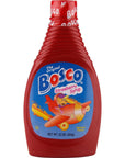 Bosco Strawberry Syrup  22 oz Squeeze Bottle