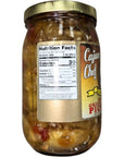 Cajun Chef Spicy Green Tomato Pickles 16oz Pack of 2  Tangy and Delicious Side Dish  Perfect Garnish for Any Meal  Fried Green Tomatoes Salads Stews Pizza Topping