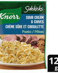 Knorr Sidekicks Sour Cream  Chives Pasta Side Dish 120g423 Ounce Pack of 8 Imported from Canada