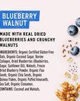 purely elizabeth Collagen Protein Oats, Blueberry Walnut, Amaranth, Quinoa Flakes, Coconut Sugar, Chia Seeds,Gluten-Free, Non-GMO, 8 oz (3 Ct.)