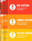 Red Bull Energy Drink Variety Pack Red Bull Red Yellow and Amber Edition and Energy Drinks 84 Fl Oz 24 pack Cans