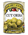 Margaret Holmes Cut Okra Pack of 3 145 oz Cans