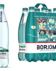 Borjomi Sparkling Natural Mineral Water Plastic Bottles 253 Fl Oz Pack of 6