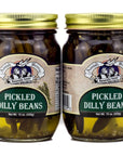 Amish Wedding Pickled Dilly Beans 15oz Pack of 2