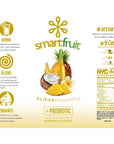 Smartfruit Aloha Pineapple  Prebiotic 100 Real Fruit Purée NonGMO No Additives Vegan  48 Fl Oz