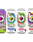 Bang Energy Drinks - Pink Variety Pack of Swirly Pop - 16 Fl Oz Cans Pack of 4 (Pink Variety)