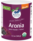 Aronia ORIGINAL Organic Aronia Berry Powder 35 oz 100 g  201 FruittoPowder Ratio over 1600 Aronia Berries No Added Sugar No Additives Not Freeze Dried  Vegan Organic NonGMO Black Chokeberry