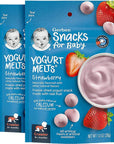 Gerber Yogurt Melts Strawberry (Pack of 2)