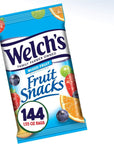 Welch's Fruit Snacks, Mixed Fruit, Gluten Free, Bulk Pack, 1.55 oz Individual Single Serve Bags (Pack of 144)