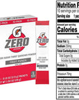 G Zero Powder Packets Fruit Punch 20 Counts 010oz Sugar free G Powder Packets 2 Packs of 10