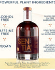 Sentia Gaba Red Botanical Non Alcoholic Spirits Vegan Gluten Free and GM Free Zero Proof Alcohol Alternative 169 fl oz 500ml  Perfect for Mocktails