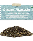 Fermentaholics USDA Certified Organic Kombucha Tea Blend 8 oz  Makes 22 Gallons  Kosher Certified  Organic Black and Green Tea Blend  Loose Leaf