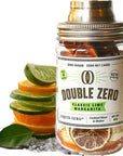 Double Zero Instant Margarita Mix  Instant Craft Cocktails Sugar Free Keto Friendly  The Tranquility of a Mexican Sunset With Every Sip Makes 4 Drinks