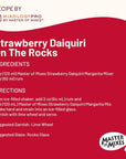 Master of Mixes Strawberry DaiquiriMargarita Drink Mix Ready To Use 175 Liter Bottle 592 Fl Oz Pack of 3