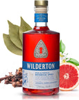 Wilderton Bittersweet Aperitivo Non Alcoholic Spirits  Botanical Spirit with Grapefruit Orange Blossom and Aromatic Herbs  Zero Proof Alcohol Free Drinks  254 fl oz