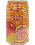 Hawaiian Sun Drink MangoOrange 115Ounce Pack of 24