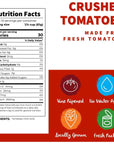 Dei Fratelli Crushed Tomatoes 28 oz cans 6 pack  No Water Added  Never from Tomato Paste  5th Generation Recipe